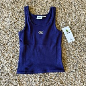 Obey Women's Deep Blue Tank Top